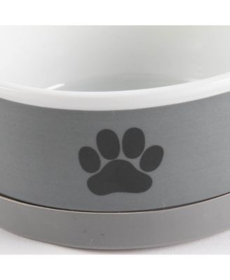 Paw Print Pet Bowl Set/2