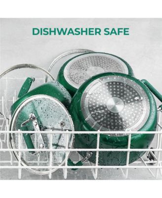 6-Piece Nonstick Nesting Stock Pots Set