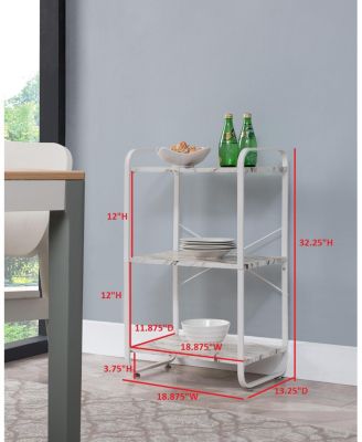 – Hillcrest 3-Tier Kitchen Baker's Rack - Utility Storage