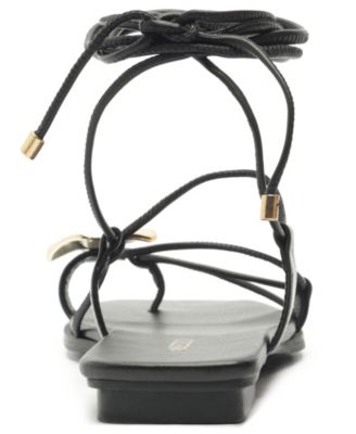 Women's Siena Square Toe Ring Flat Sandals