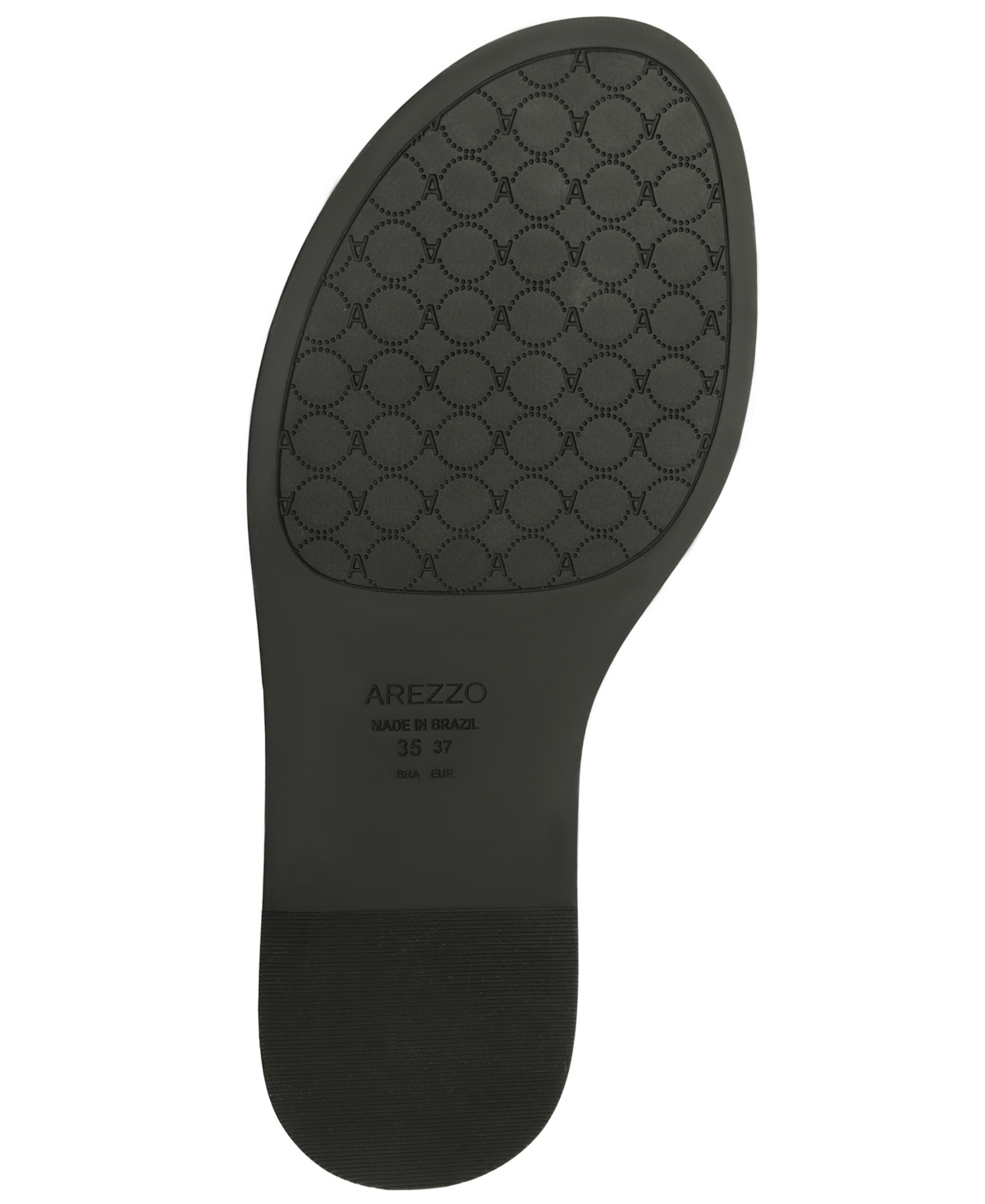 Arezzo Sunny Flip Flop In Black