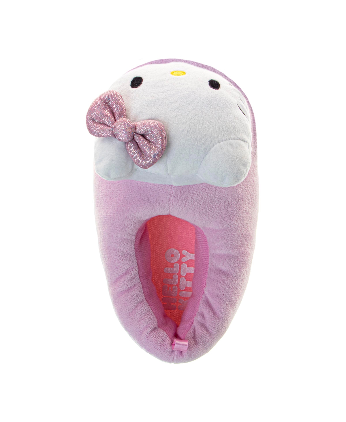 Hello Kitty Little Big Girls Dual Sizes 3d Slippers In Pink