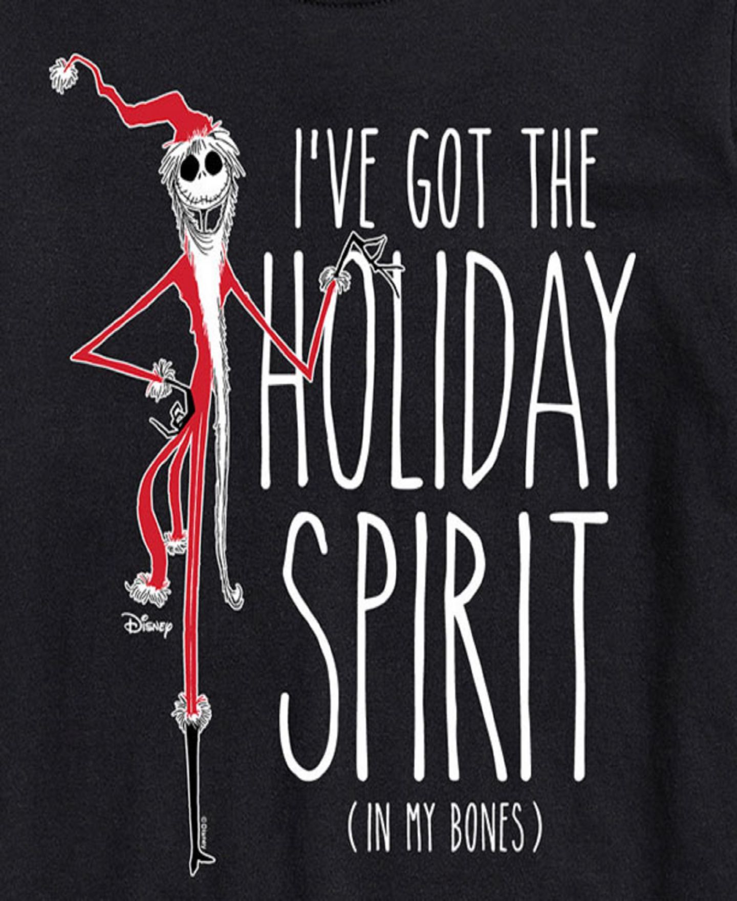 Мужская футболка AIRWAVES Nightmare Before Christmas Holiday Spirit Short Sleeve, цвет: Чёрный — фото 3