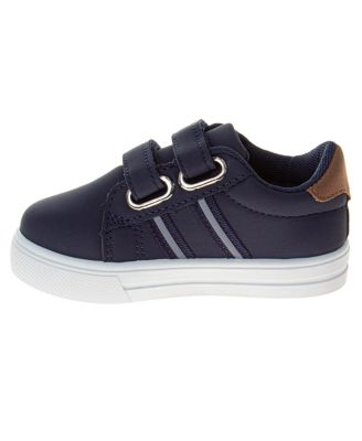Little and Big Boys Hook and Loop Casual Sneakers