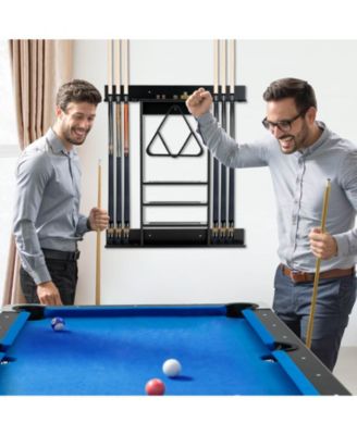 1 PC billiards Wall-mounted Billiards Pool Cue Rack Only