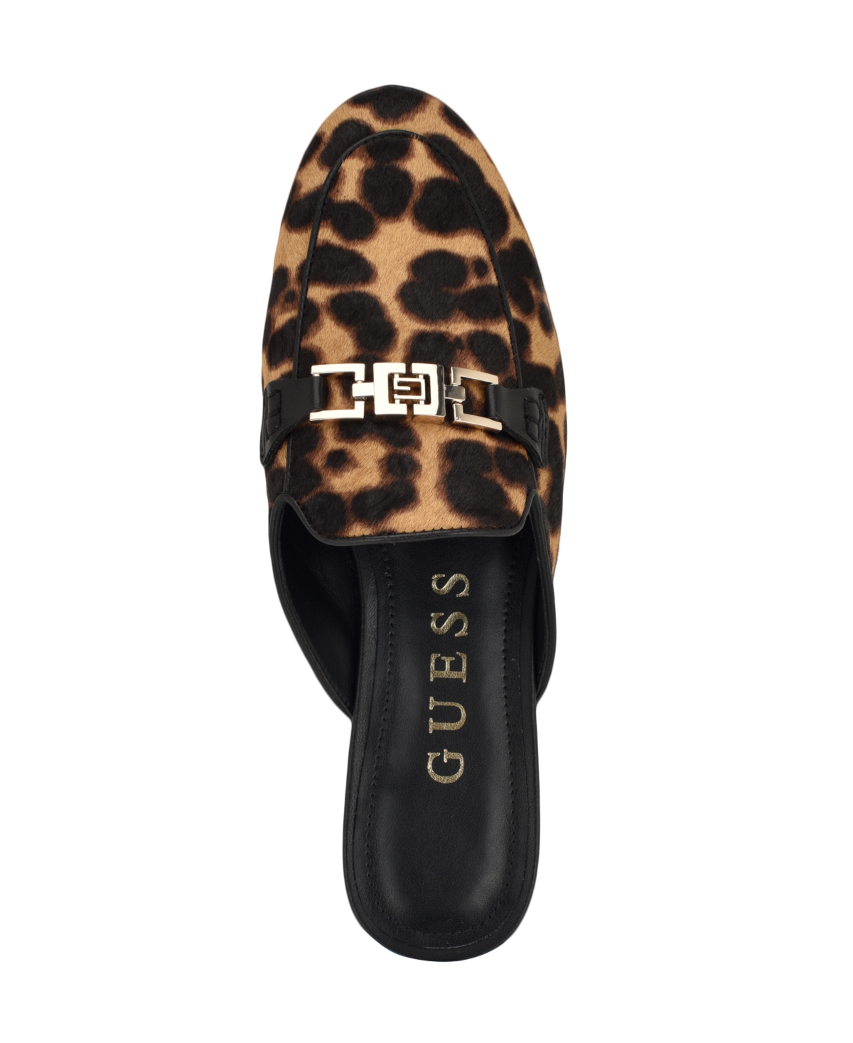 Guess Women's Bommy Slip-on Mule Loafers In Leopard