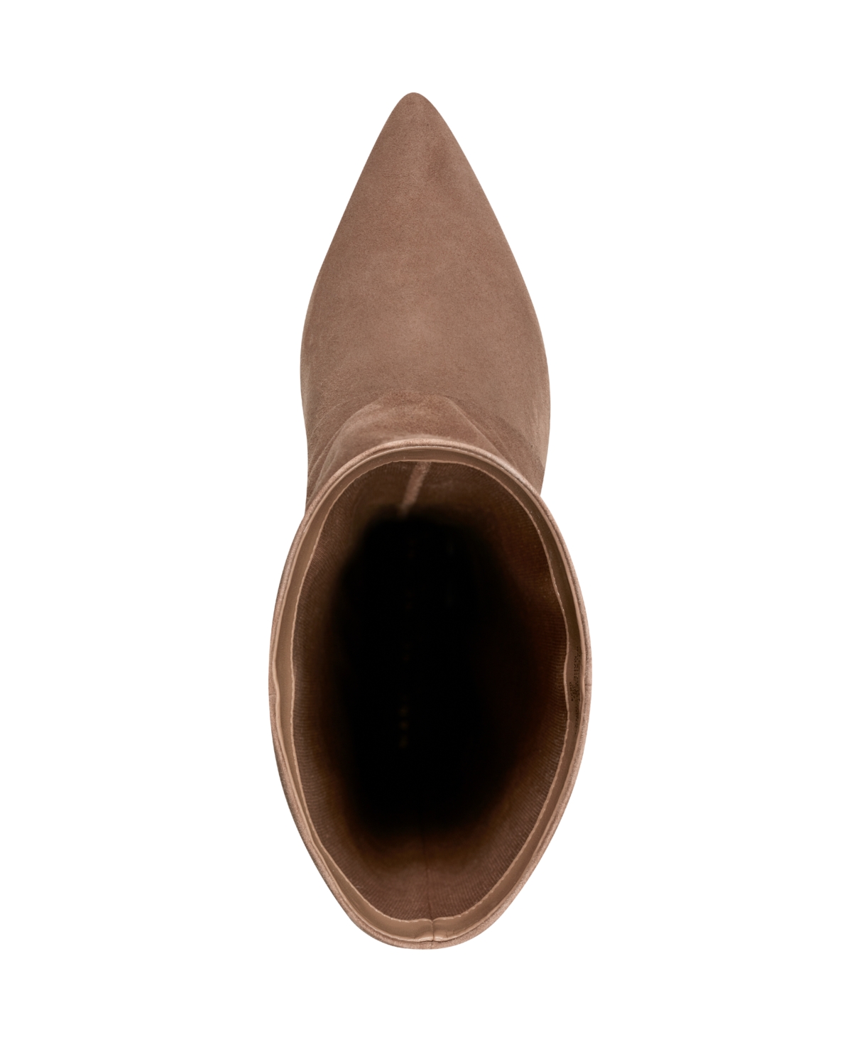 Marc Fisher Ltd Narysa Pointed Toe Knee High Boot In Light Natural Suede