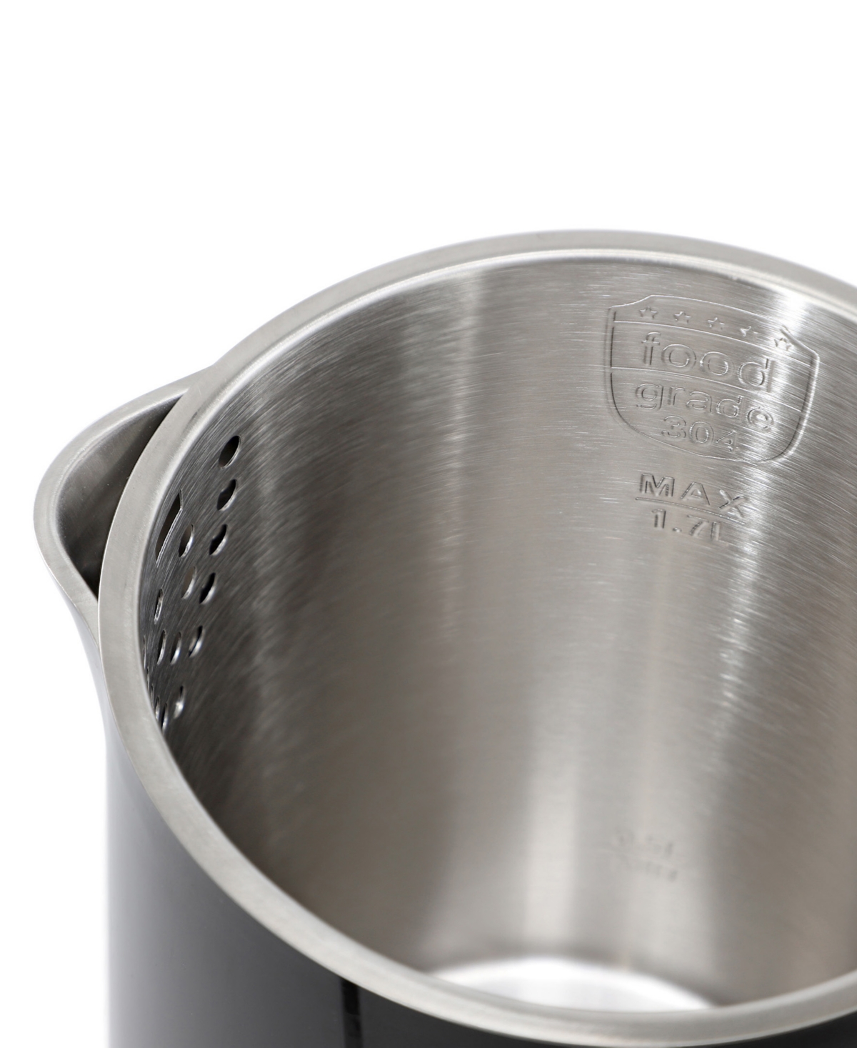 MegaChef 1.7 Quart Double Wall Stainless Steel Electric Tea Kettle