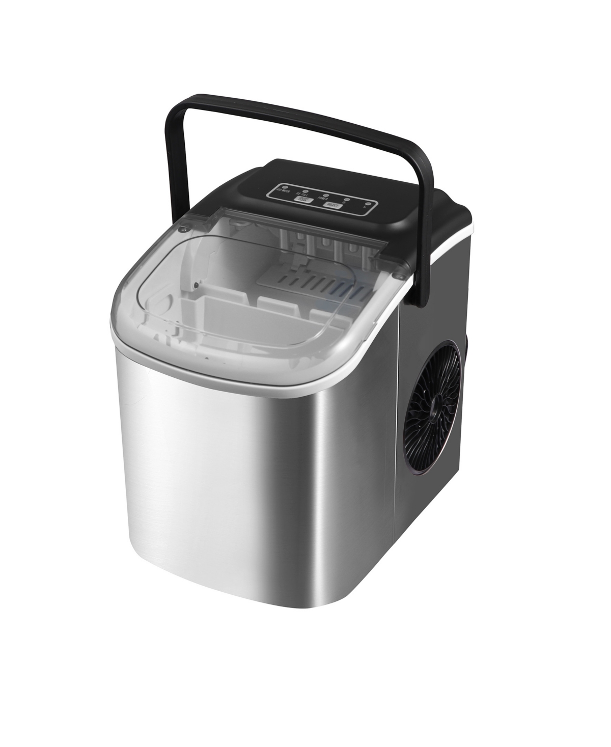 Megachef 26 Pound Ice Maker In Silver