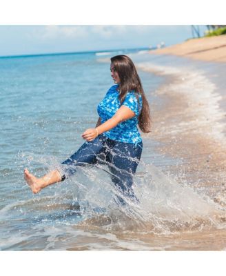 Plus Size Capri Swim Leggings