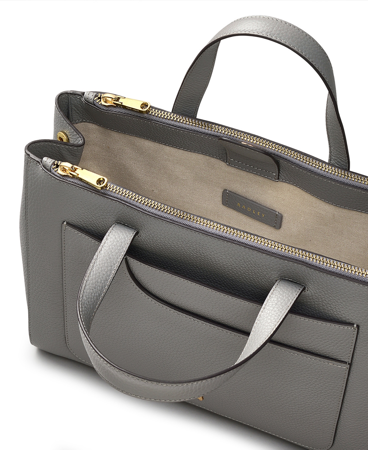 Radley London Pockets Soft 2.0 Medium Ziptop Grab Bag In Could Burs