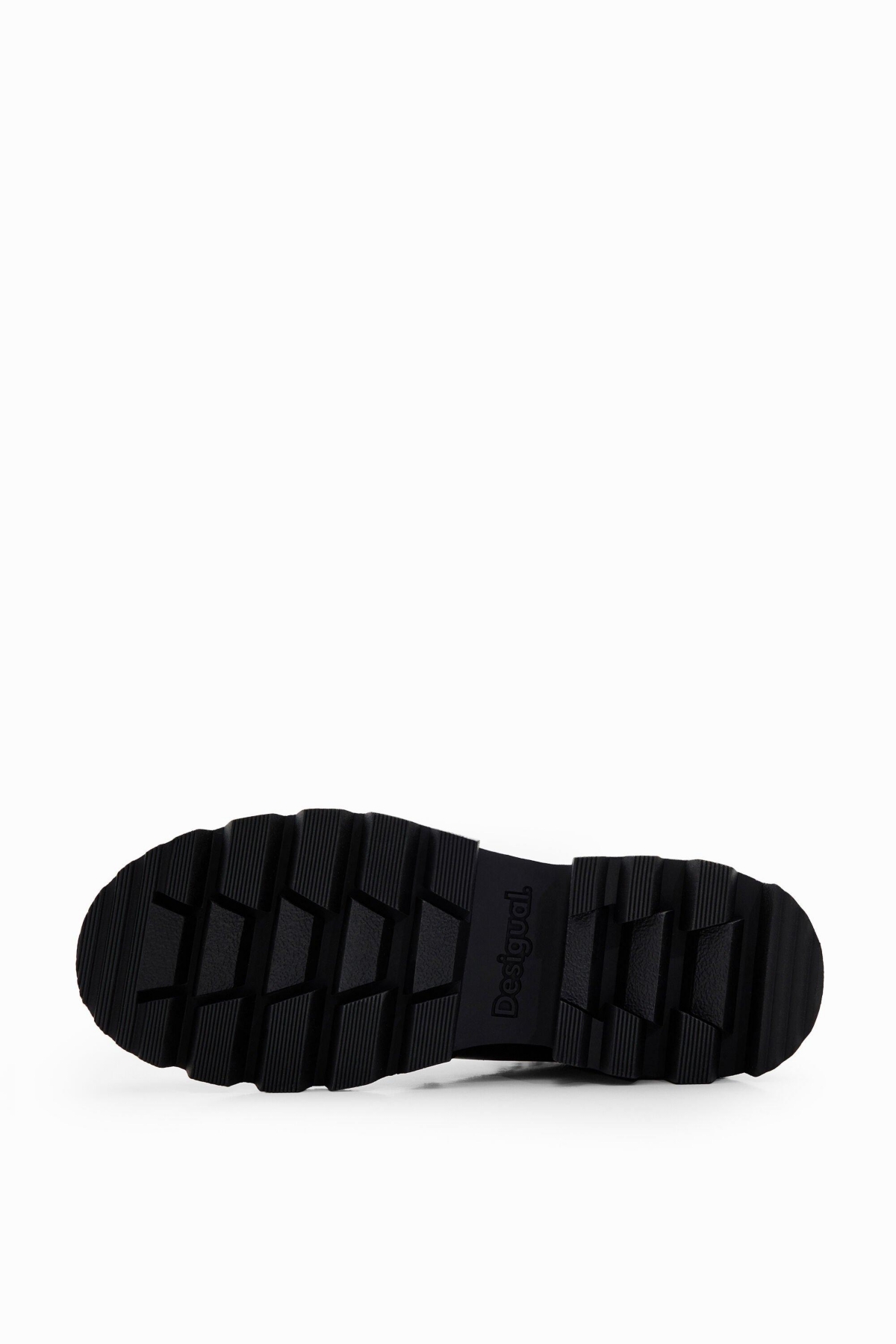 Desigual Women's Embroidered track-sole boots