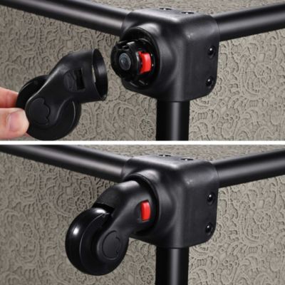 4in1 Rolling Makeup Train Case Cosmetic Organizer Rococo Coral