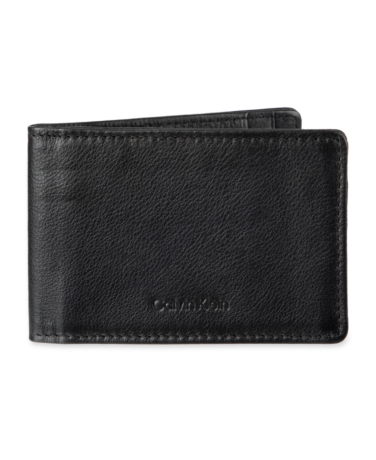 Calvin Klein Men's Rfid Billfold Wallet with Removable Front Pocket Wallet and Key Fob, 3-Piece Set