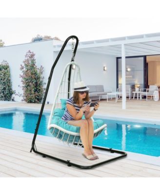 Adjustable Hammock Chair Stand Steel Frame