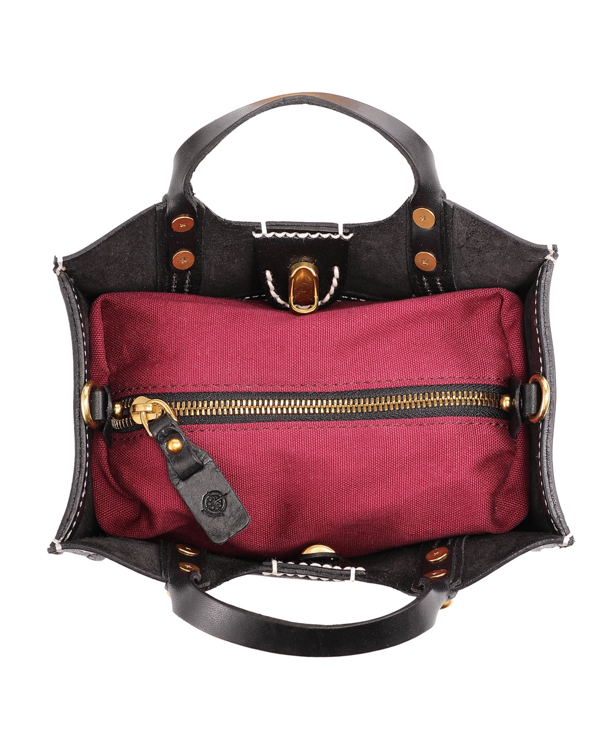Old Trend Women's Genuine Leather Rosa Transport Tote Bag In Black