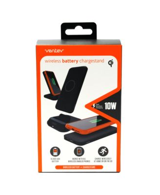 10W ULTRAFAST 2-in-1 Charge Stand and 10k mAh Portable Battery