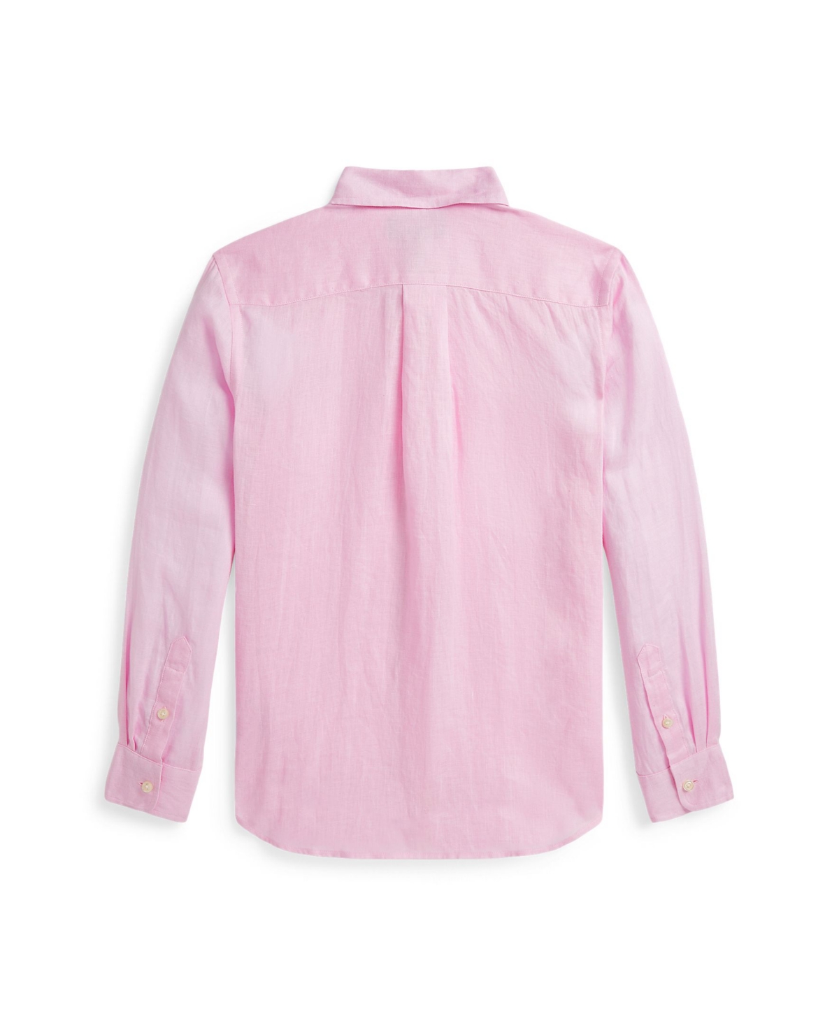 Polo Ralph Lauren Ralph Lauren Boys Linen Shirt In Caramel Pink