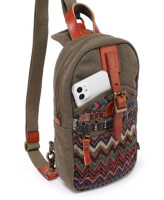 Four Season Canvas Sling Bag