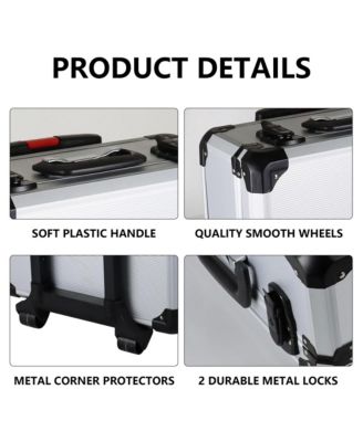 399-Piece Home Repair Tool Box, Tool Set Kit with 4 Drawers And Wheels