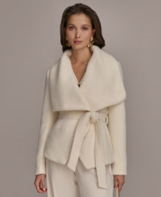 Donna Karan newyork ドライバーズニットブルゾン Donna Karan DKNY Sport by Donna Karan Coordinating Highline Rib