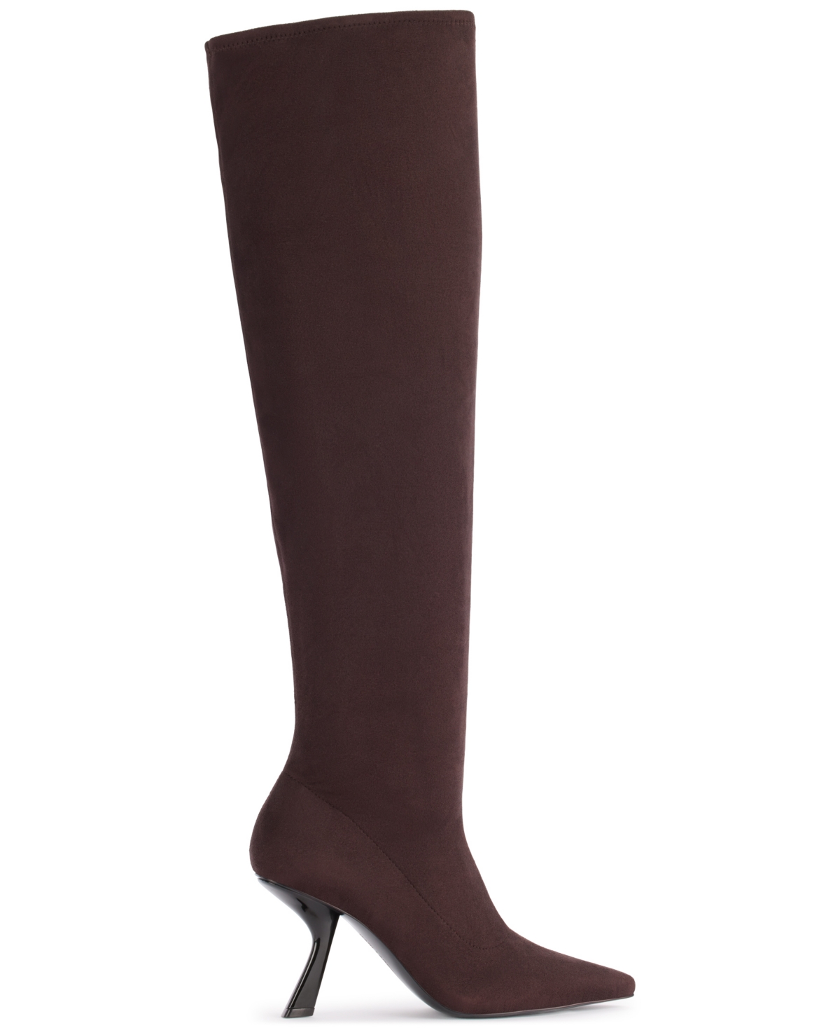 Karl Lagerfeld Women's Kian Pointed-toe Dress Boots In Chocolate