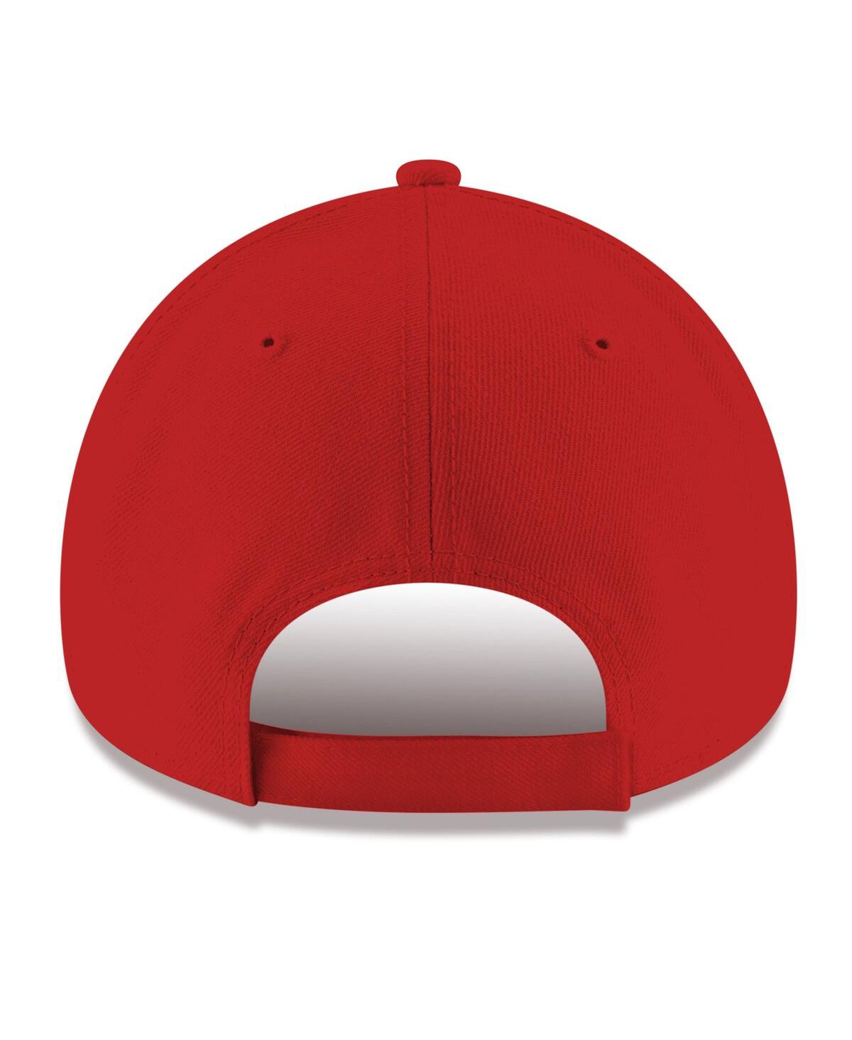 New Era Men's Red Las Vegas Aces Core Logo 9twenty Adjustable Hat In Red