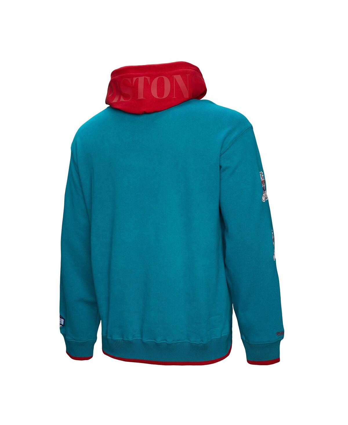 Mitchell & Ness Men's Teal Detroit Pistons Hardwood Classics Team Og 3.0 Pullover Hoodie In Teal
