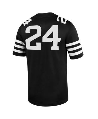 Men's 24 Black Iowa State Cyclones Alternate Game Jersey