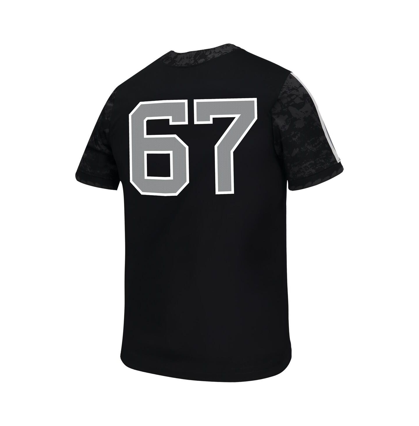 Детский топ Nike 67 Black West Virginia Mountaineers Untouchable Replica Game Jersey — фото 3