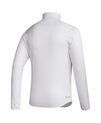 Men's White Texas A M Aggies Ol' Sarge Sideline Knit Quarter-Zip Pullover Top