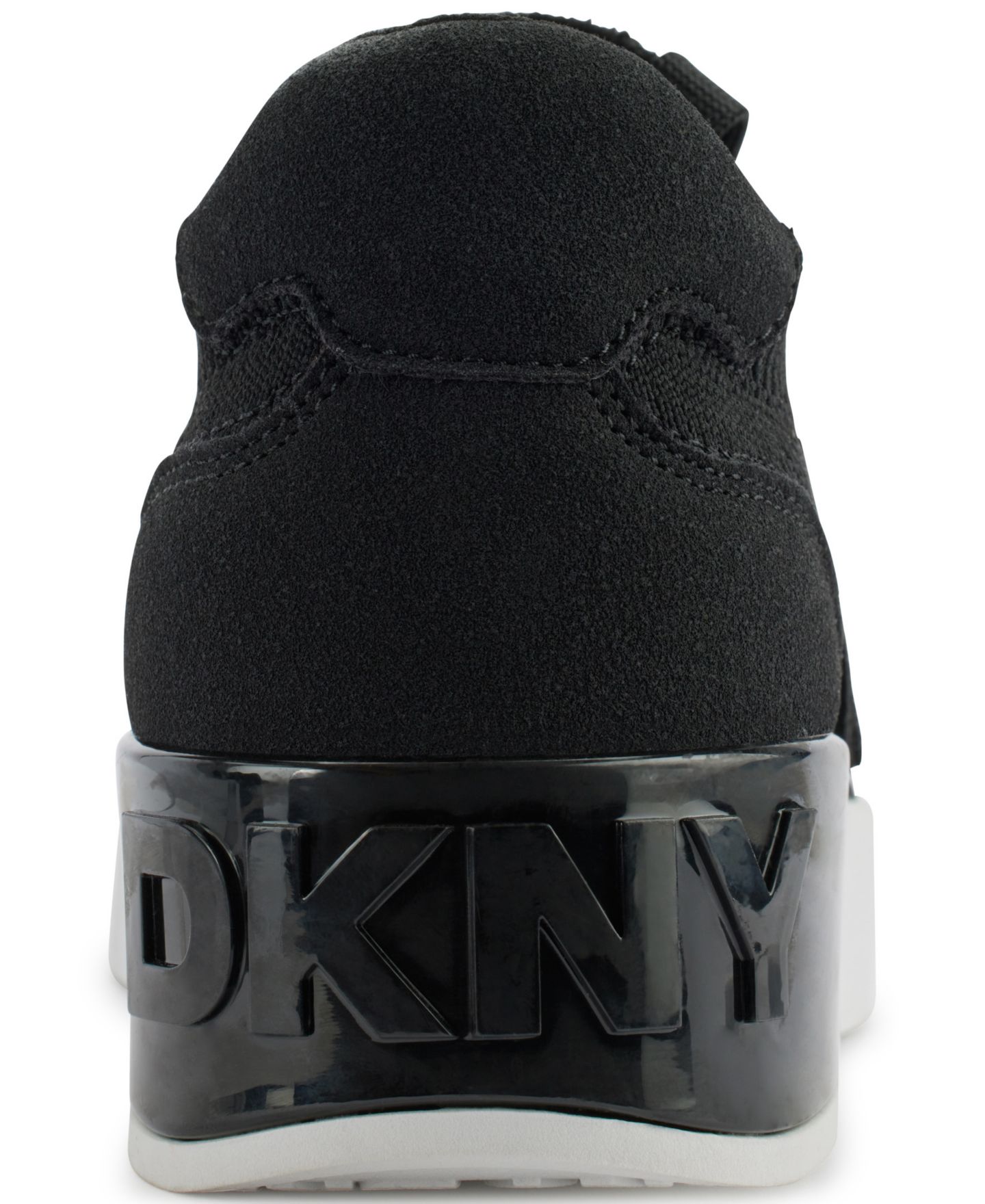 Женские кроссовки DKNY Mallory Lace-Up, цвет: Чёрный — фото 3