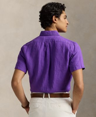 Men's Classic-Fit Linen Shirt