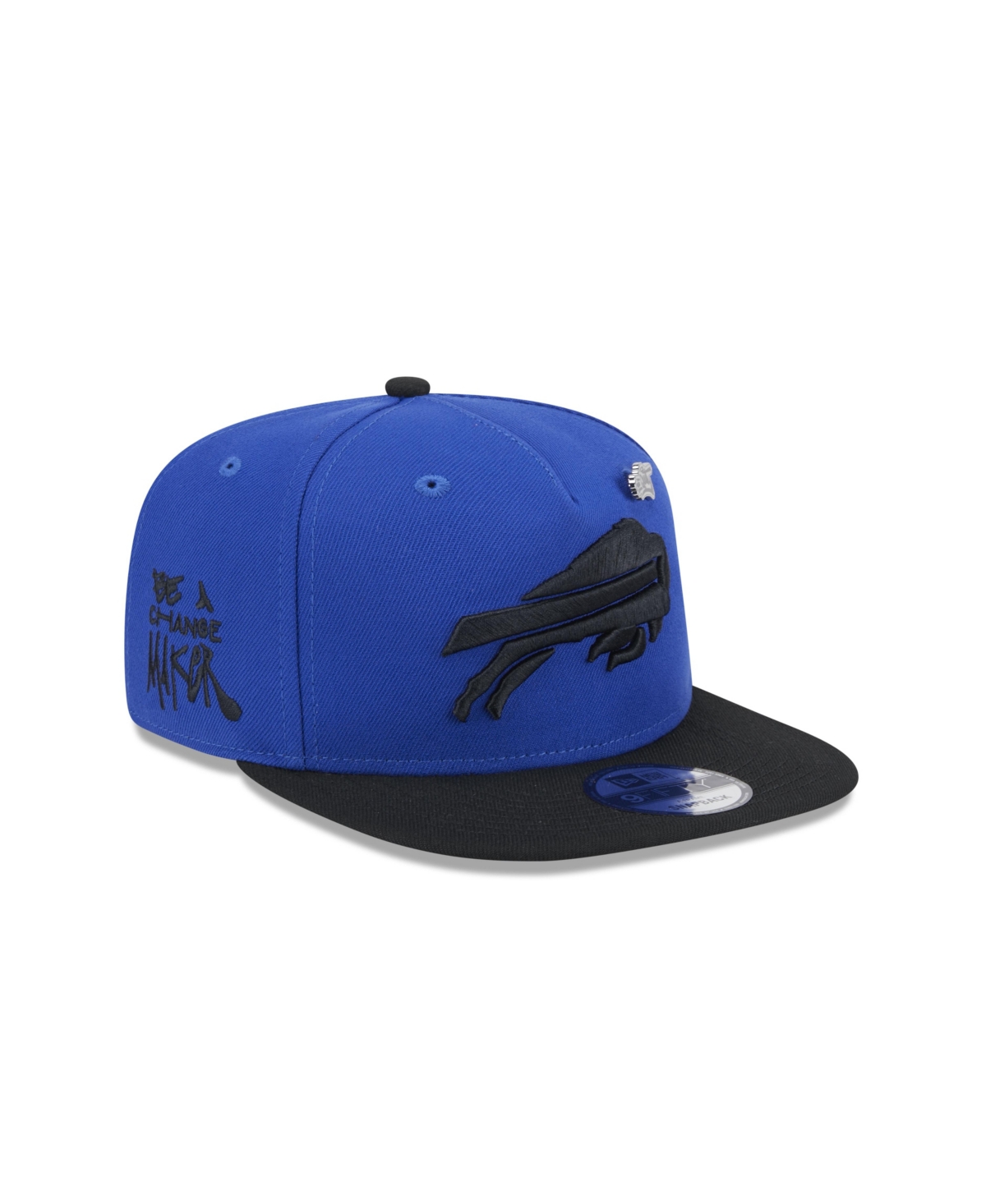 New Era Men'sBuffalo Bills 2024 Inspire Change A-Frame 9FIFTY Snapback Hat - Royal, Black