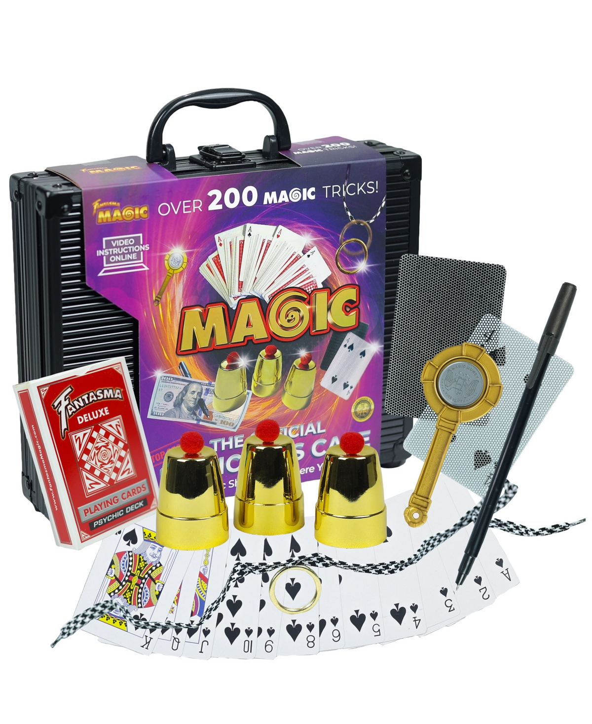 Fantasma Secret The Official Magician's Case In Purple