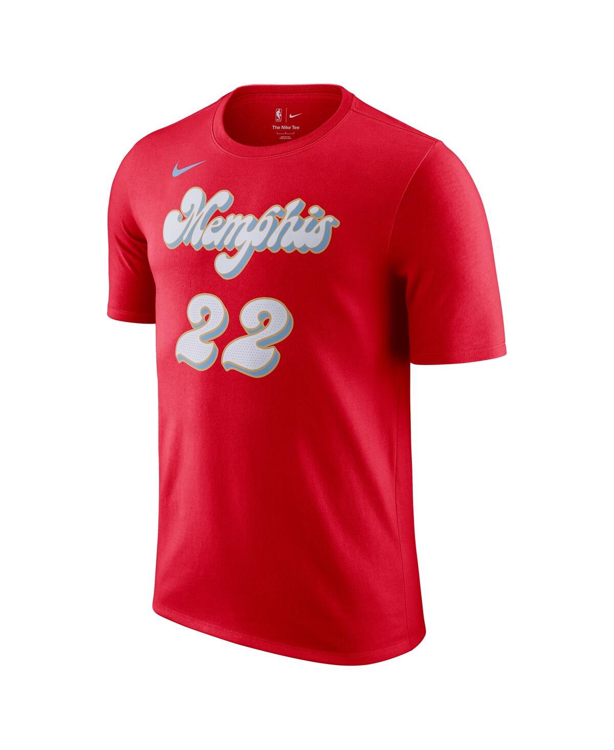 Nike Men'sDesmond Bane Memphis Grizzlies 2024/25 City Edition Name Number T-Shirt - Red