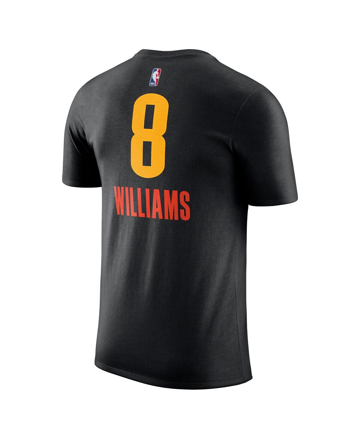 Nike Men'sJalen Williams Oklahoma City Thunder 2024/25 City Edition Name Number T-Shirt - Black