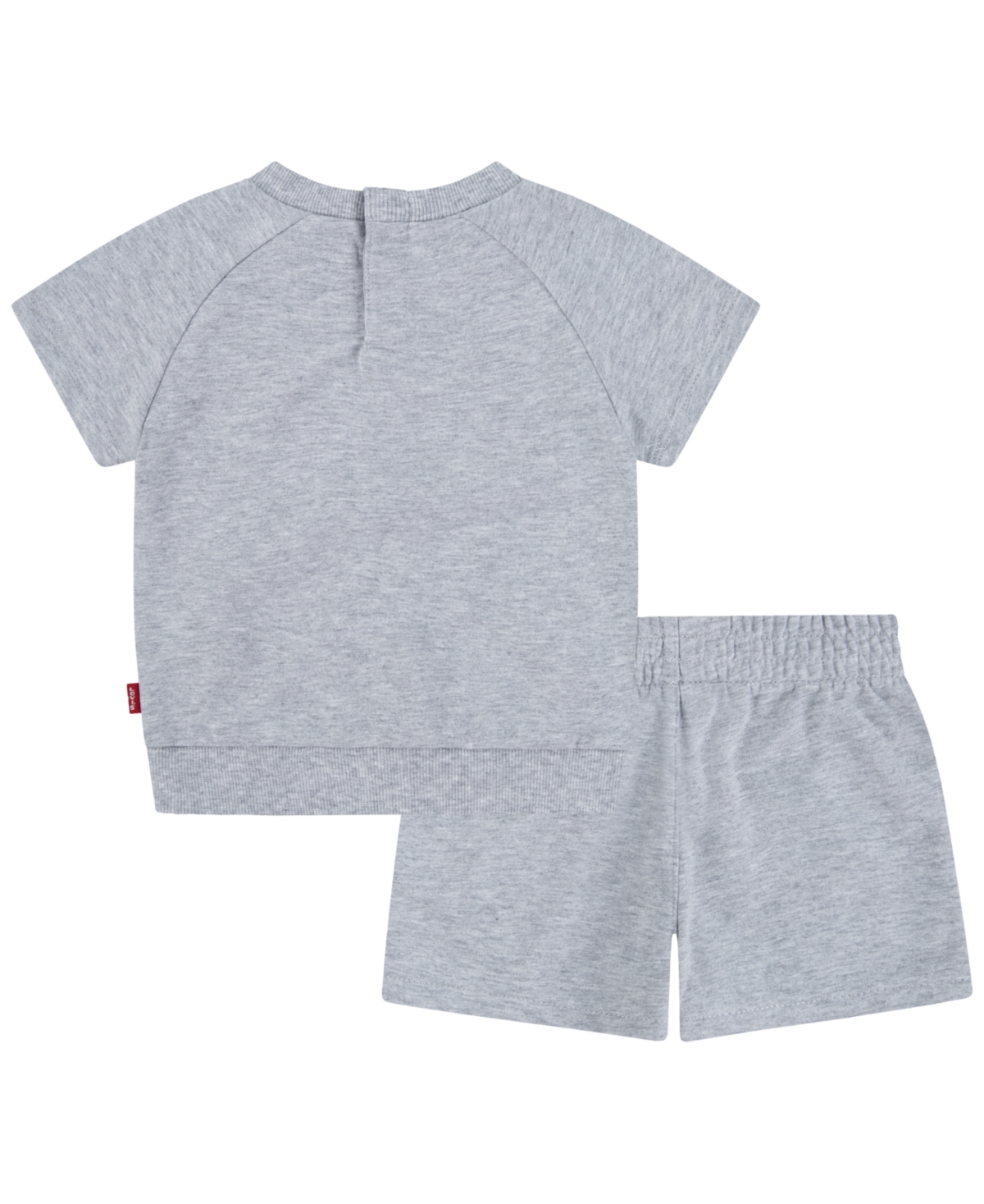 Levi's Baby Boys Coastal Prep Raglan Top and Shorts, 2-Piece Set