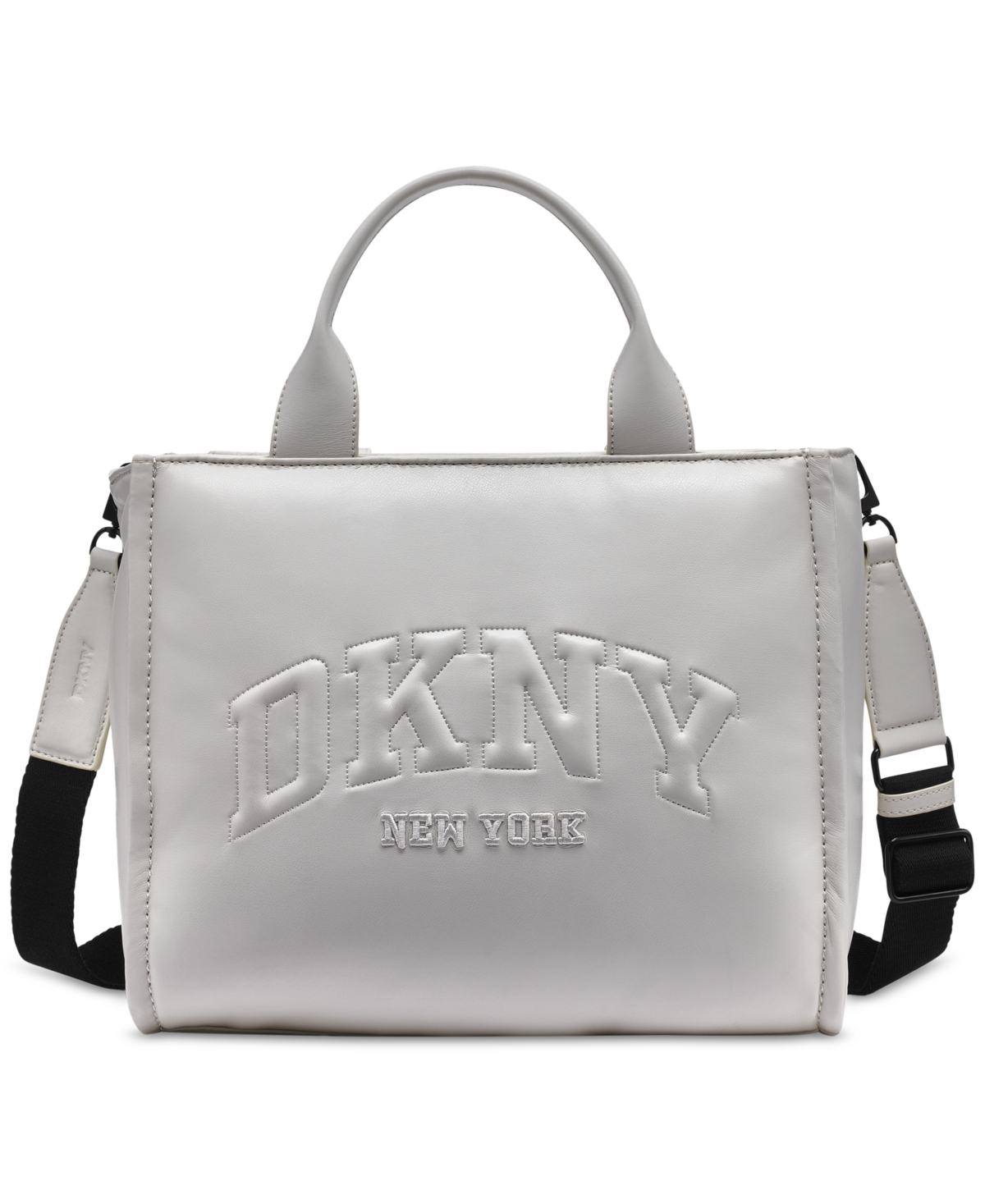 DKNY - Hadlee Medium Tote Hot Pink Combo Raffia