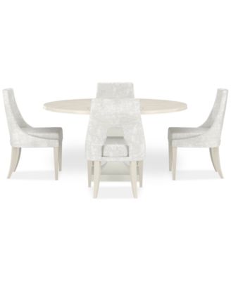 Mezzanine 5-Pc. Dining Set (Round Table & 4 Side Chairs)