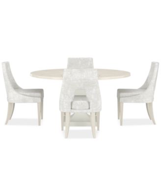 Mezzanine 5-Pc. Dining Set (Round Table & 4 Side Chairs)
