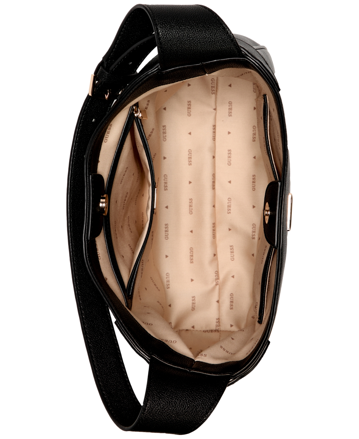 GUESS FEDORA MEDIUM HOBO SHOULDER BAG 