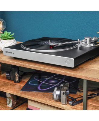 Hi-Res Carbon Bluetooth Turntable with aptX Adaptive Audio and Ortofon 2M Red Cartridge