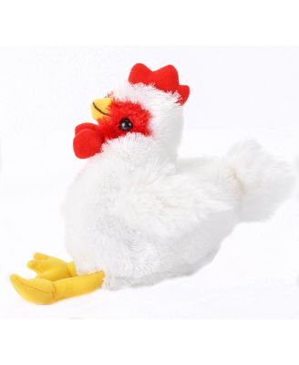 Hug'ems Chicken Stuffed Animal, 7 Inches