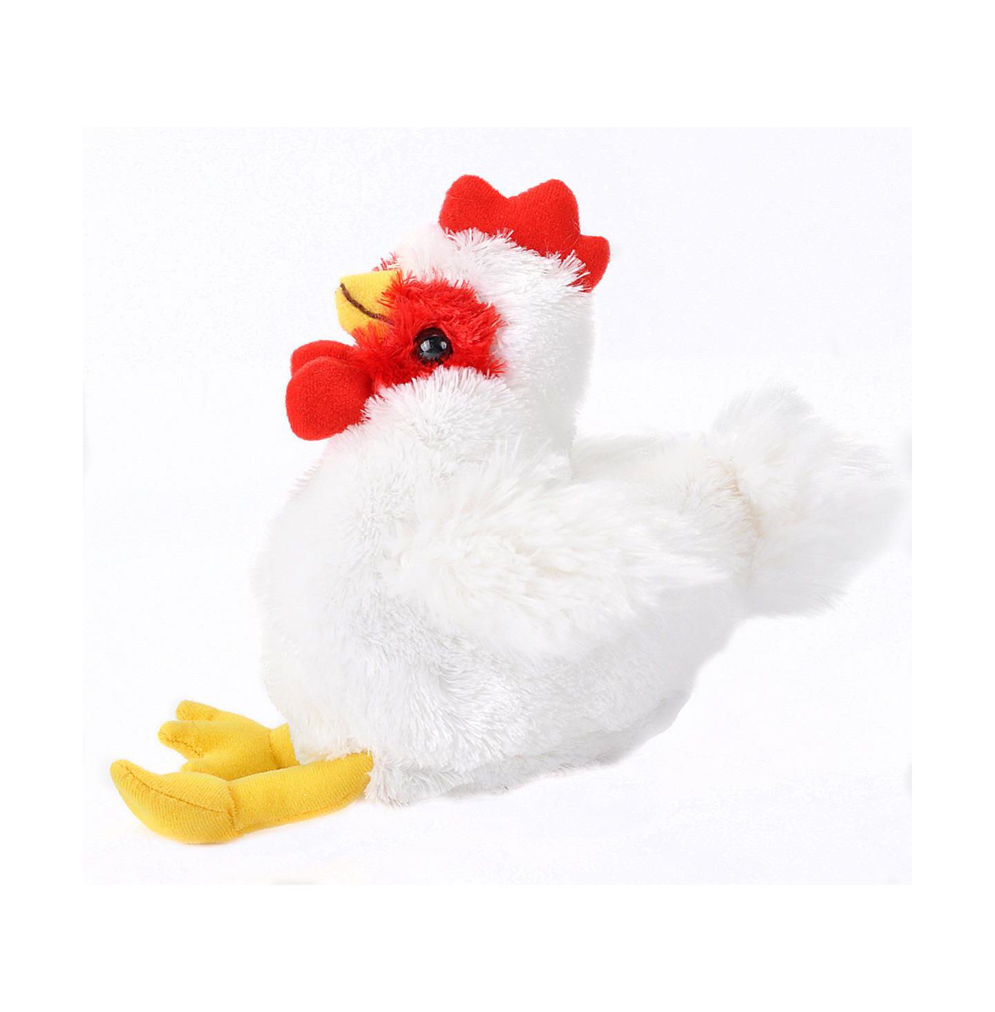 Детская мягкая игрушка Wild Republic Hug'ems Chicken Stuffed Animal, 7 Inches — фото 3