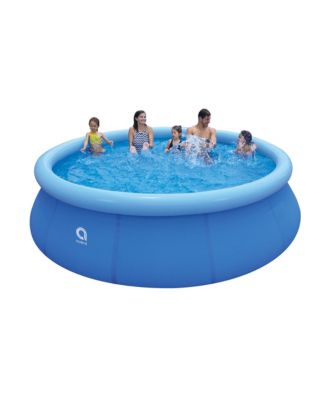 17808 12 Ft x 30" Prompt Set Inflatable Outdoor Backyard Swimming Pool