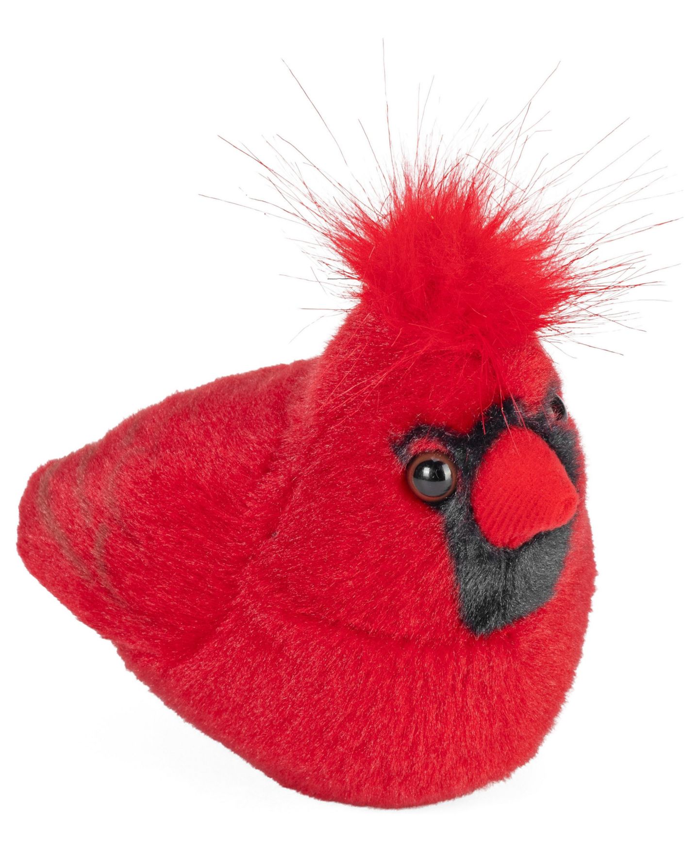 Детская мягкая игрушка Wild Republic Audubon Birds Northern Cardinal Plush with Authentic Bird Sound, Stuffed Animal, Bird Toys for Kids and Birders, 5 Inches — фото 1