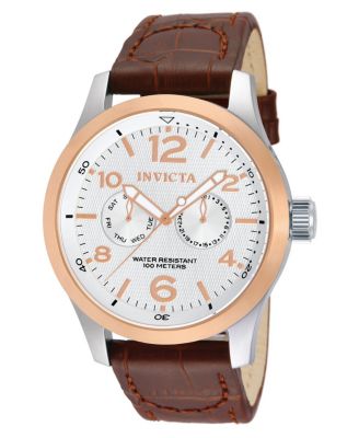 Men's 13010 I-Force  Quartz Multifunction Silver Dial Watch