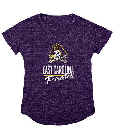 Blue 84 Women's East Carolina Pirates Confetti T-Shirt