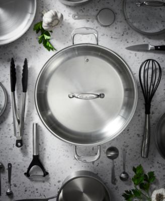 ICONIX 12.5" Stainless Steel Chef Pan